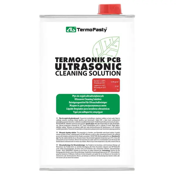 TermoPasty ART.AGT-200 Termosonik PCB Solutie de curatare pentru componente electronice 1L