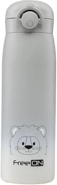 Termos din oțel inoxidabil Freeon - 480 ml, gri
