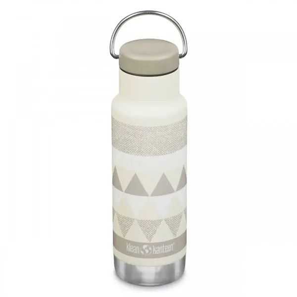 Termos din otel inoxidabil Klean Kanteen Classic Narrow Salt Flats 355 ml cu capac ermetic