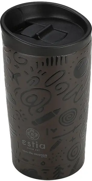 Termos Estia Save the Aegean - Noir Echo, 350 ml