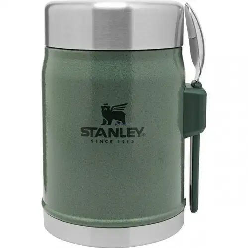 Termos mancare cu tacam 0.4 l, Stanley, Verde