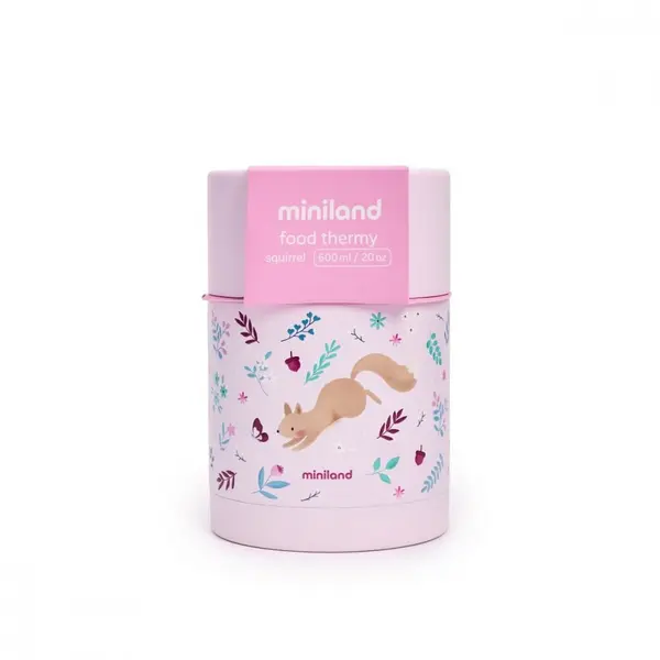 Termos pentru mancare solida Miniland Food thermy bear 600 ml