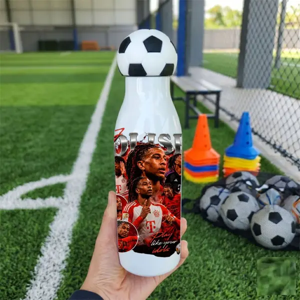 Termos sport, cu capac de minge fotbal TBP33