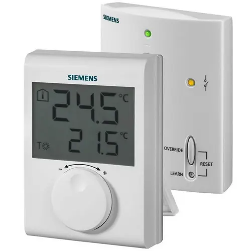 Termostat digital neprogramabil fara fir Siemens RDH100RF