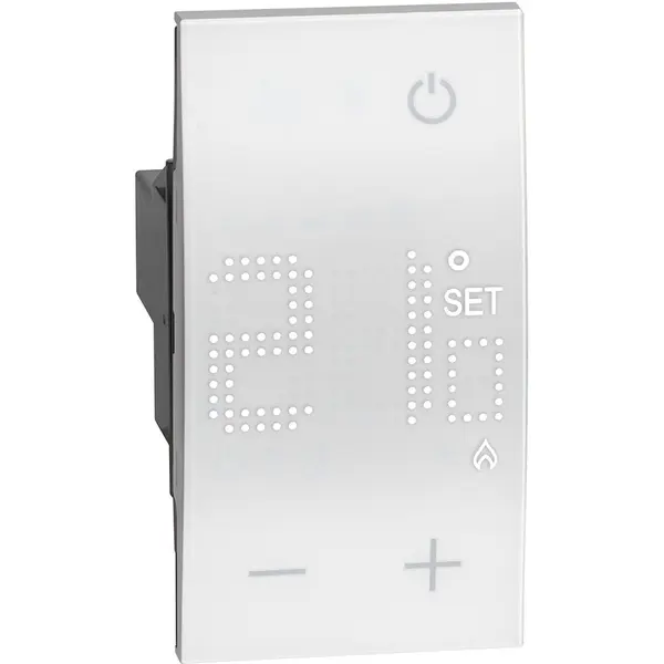 Termostat electronic de camera 2 module Bticino Living Now KW4441, alb