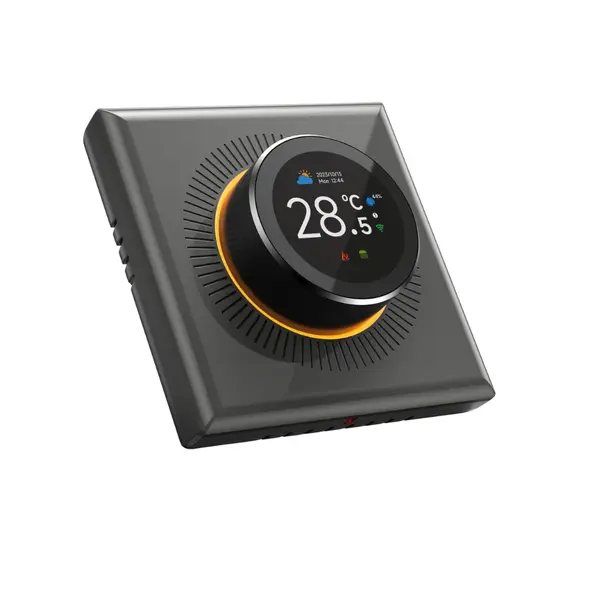 Termostat Inteligent de Ambient BIRAI® – Wi-Fi, Control prin Tuya, Programare Săptămânală, Compatibil Centrale Termice pe Gaz, Afișare Umiditate, Alex