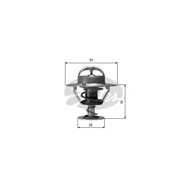 Termostat, lichid racire GATES TH04282G1