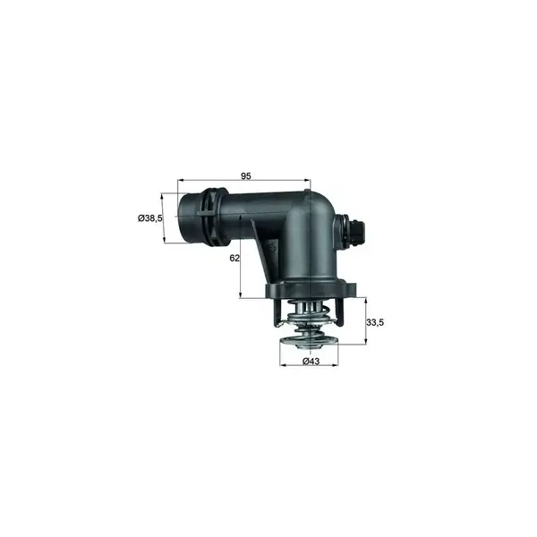 Termostat, lichid racire MAHLE TM 15 105