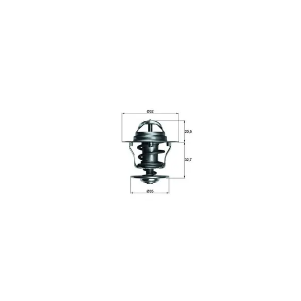 Termostat, lichid racire MAHLE TX 12 88D