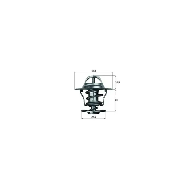 Termostat, lichid racire MAHLE TX 13 87D