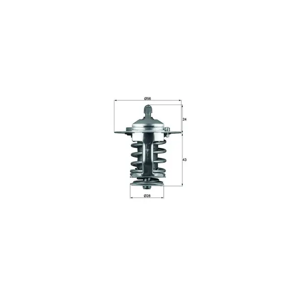 Termostat, lichid racire MAHLE TX 70 82