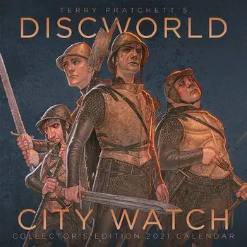 Terry Pratchett's Discworld City Watch Collector's Edition 2021 Calendar/Terry Pratchett