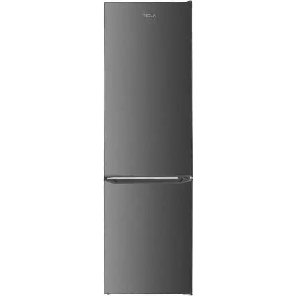TESLA Combina frigorifica Tesla RC2600HXE, 262 L, Clasa E, Control mecanic, 180 cm, Inox