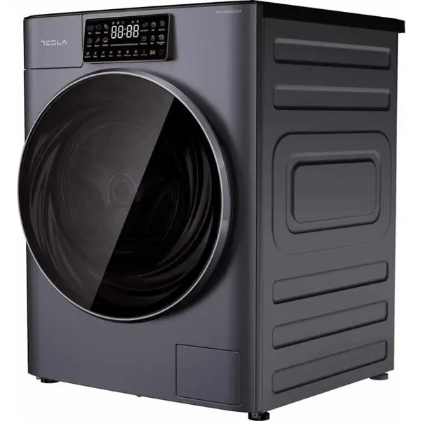 TESLA Masina spalat rufe WF101490CSA, 10kg, Inverter, 1400 rpm, A, full digital, BLDC motor, 12 programe, Gri inchis