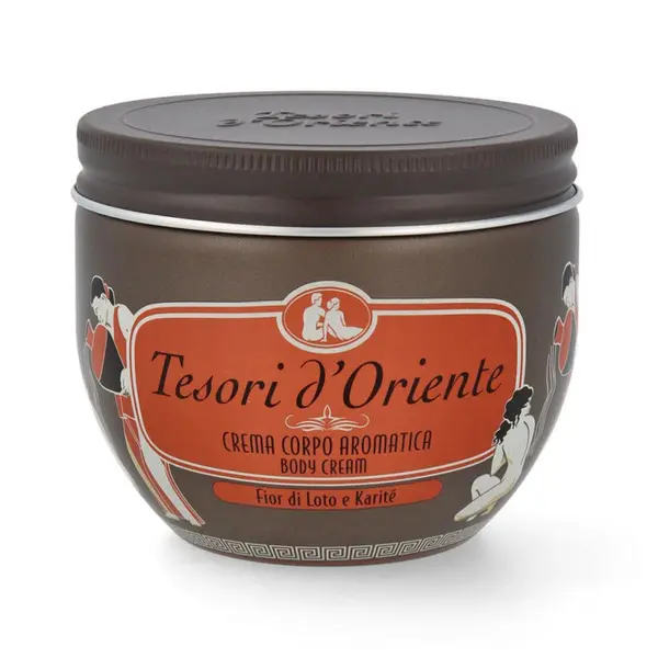 Tesori d´Oriente Tesori d'Oriente Fiori di Loto e Karité cremă parfumată pentru corp Volum 300 ml