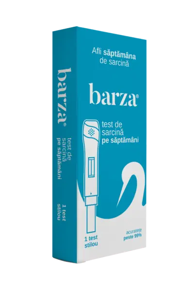 Test de sarcina stilou cu determinarea saptamanii, 1 test, Barza