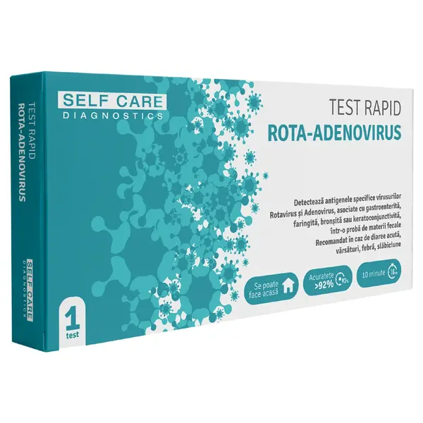 Test rapid Rota-Adenovirus, 1 bucata, Self Care