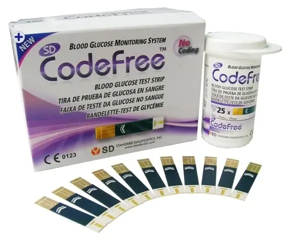 Teste de glicemie, 50 bucati, CodeFree