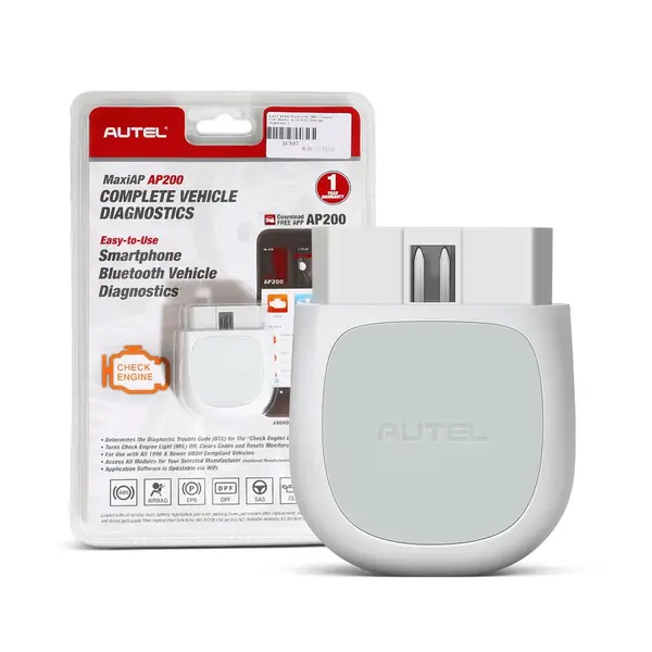 Tester Auto Autel MaxiAP AP200 OBD2 Bluetooth, Diagnoza Profesionala Multimarca, iOS/Android, suporta masini 2000 - 2018