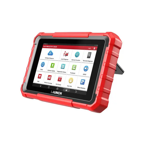 Tester Auto Profesional, Launch X431 Pros Elite, Display 8 inch, Android 10.0, 4GB RAM + 64GB Stocare, Codare ECU, Bidirectional control, Diagnoza Multimarca, 32+ Functii Speciale, ADAS, CANFD, Doip, baterie 6000 mAh, 2 ani actualizare gratuita