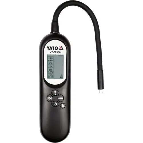 Tester lichid de frana Yato YT-72986, 21 cm, IP67, Negru