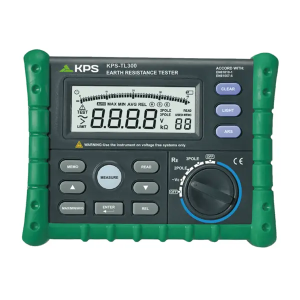 Tester pentru masurarea rezistentei de impamantare, 4000Ω, KPS TL300