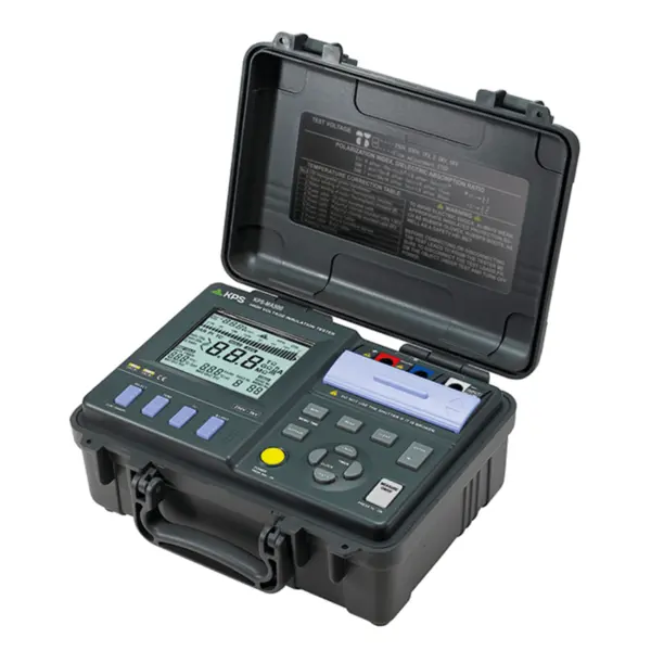 Tester pentru masurarea rezistentei de izolatie, 5kV, 5TΩ, KPS MA500