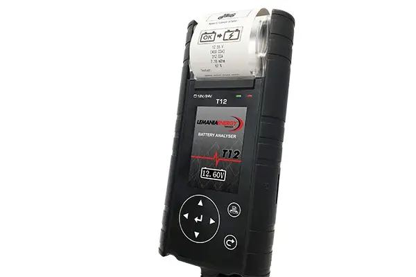 Tester Profesional De Baterii Cu Imprimanta Si Analizor Sistem Electric 12-24V Lemania