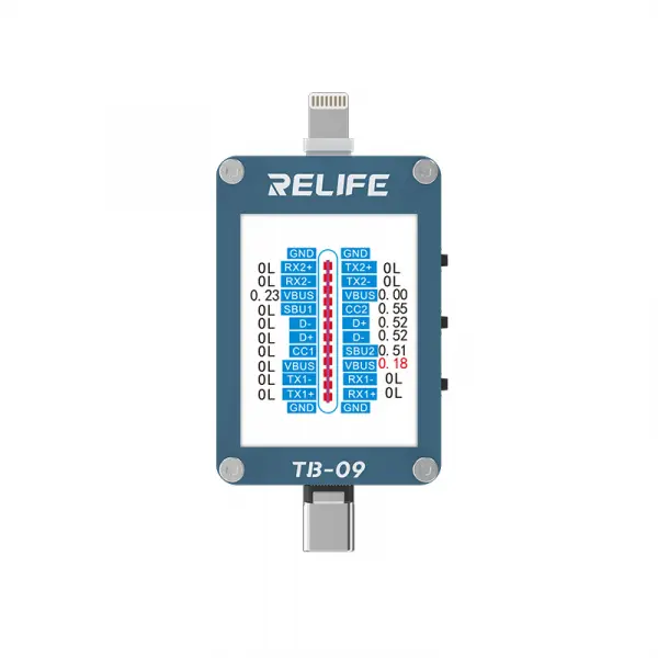 Tester Service Relife TB-09, Lightning / USB-C