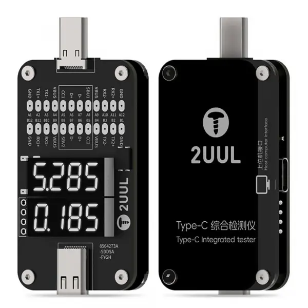 Tester Voltaj 2UUL PW32, USB-C