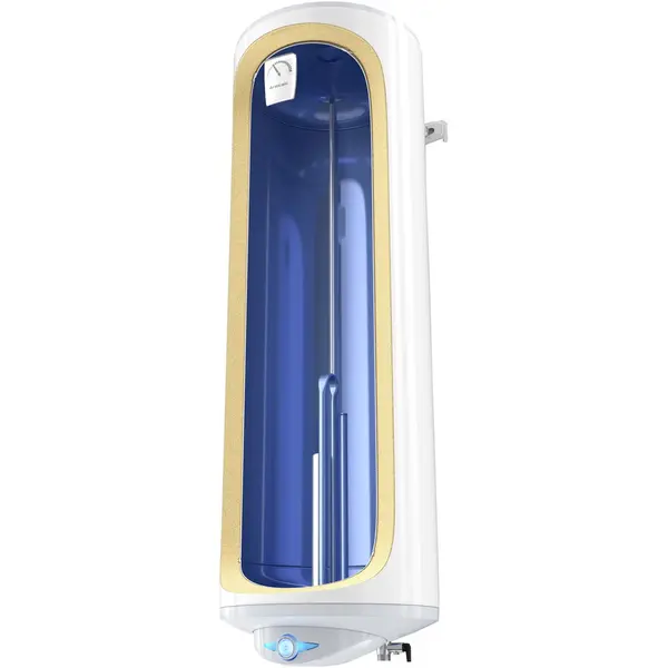 TESY Boiler electric Tesy Anticalc Slim GCV 503816D B14 TBRC, 1600 W, 50 l, 2 trepte putere, cablu alimentare, Alb