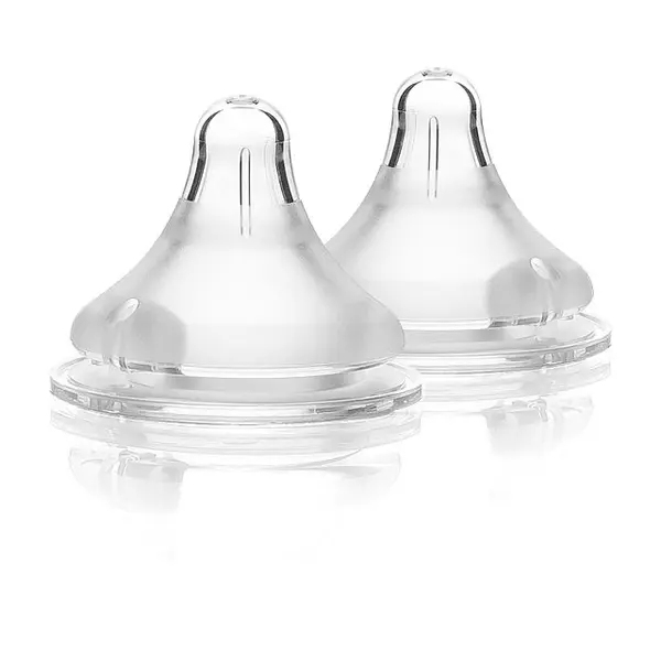 Tetina cu flux mediu NaturalWave M Lansinoh 2 bucati