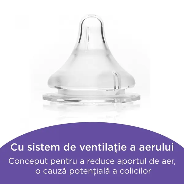 Tetina cu flux rapid NaturalWave F Lansinoh 2 bucati