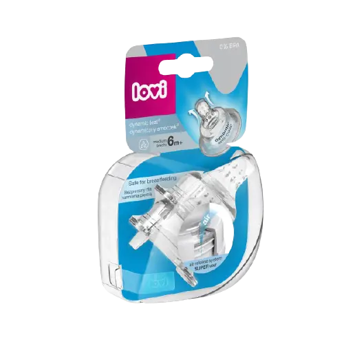 Tetina Dinamica cu flux medium, 2 bucati, LOVI