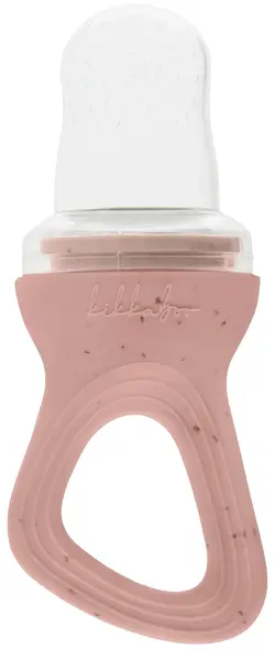 Tetină pentru alimente moi KikkaBoo - Platinum Silicone, Blush