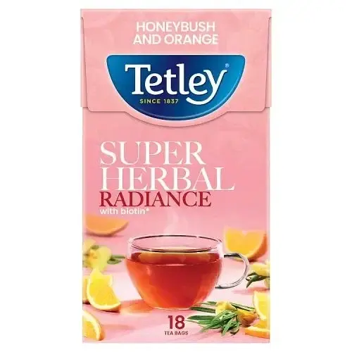 Tetley Super Herbal Radiance Honeybush&Portocala 18x1.8g MP