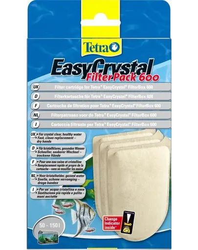 TETRA EasyCrystal Filter Pack Cartus pentru filtru 600