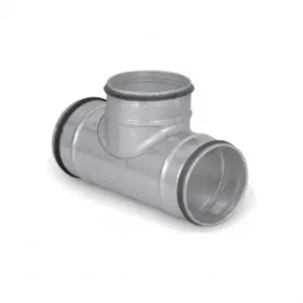 - Teu Circular Ventilație din Tablă Zincată TEU 160x160