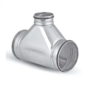 - Teu Circular Ventilație din Tablă Zincată TEU 200x200