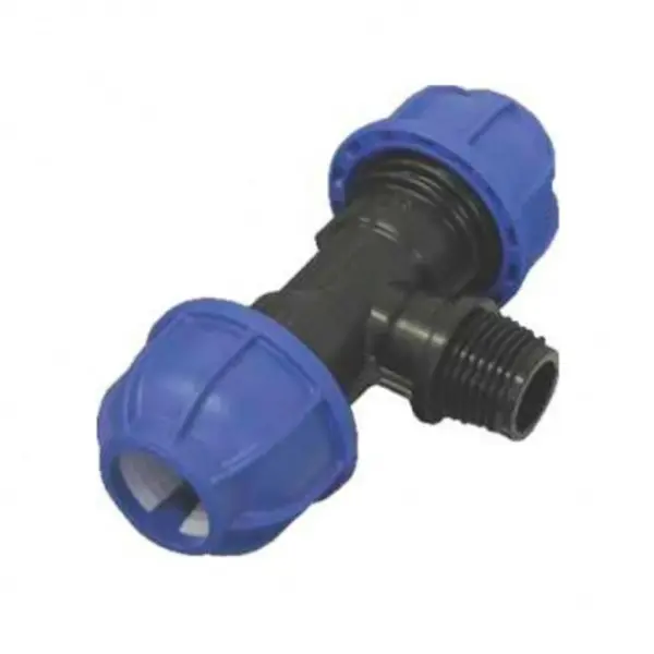 Teu Compresiune PEHD, Filet Exterior, 25 mm x 3/4 inch, Z-tools