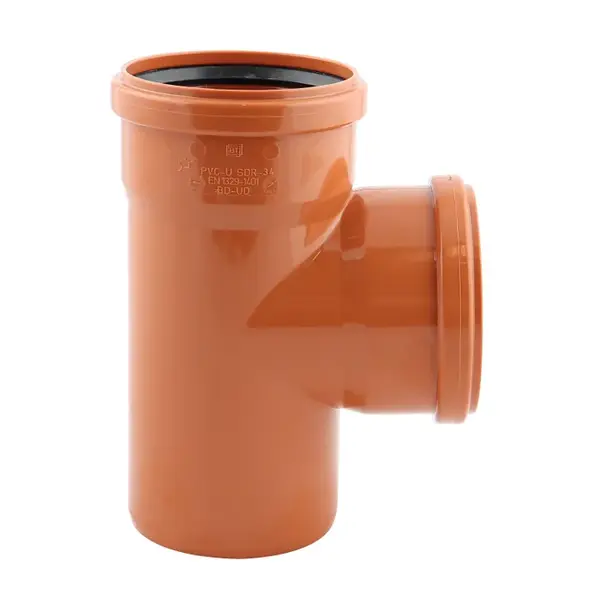 Teu PVC la unghi de 87 GR D250 / 250