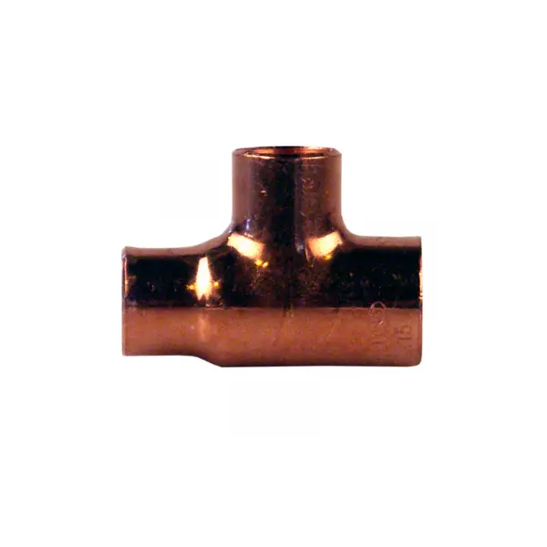 Teu redus cupru 18 x 15 x 15 mm