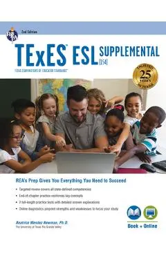 TExES ESL Supplemental (154), 2nd Ed., Book + Online - Beatrice Mendez Newman