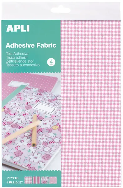 Textil de decorare APLI - 4 modele, autoadezive
