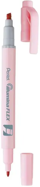 Textmarker Pentel Illumina Flex - Roz