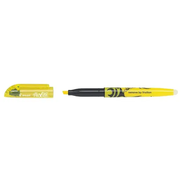 Textmarker Pilot Frixion Light diverse culori 3.3 mm varf tesit Textmarker Pilot Frixion Light diverse culori 3.3 mm varf tesit galben