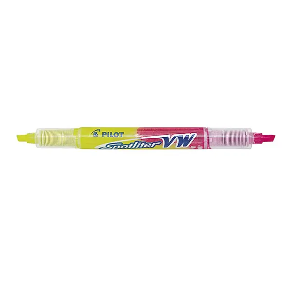 Textmarker Pilot Spotliter VW Beegreen galben si roz 3.6 mm varf tesit Textmarker Pilot Spotliter VW Beegreen galben si roz 3.6 mm varf tesit
