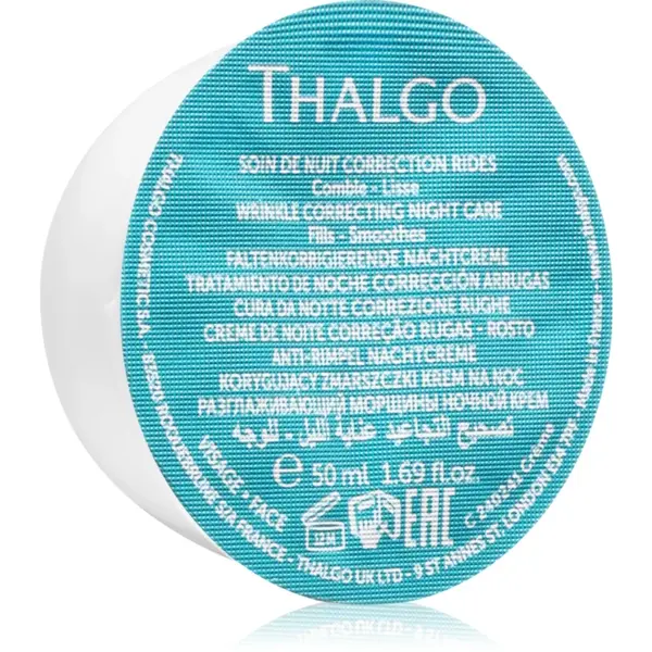 Thalgo Hyalu-Procollagen Wrinkle Correcting Night Care crema de noapte nutritiva antirid 50 ml