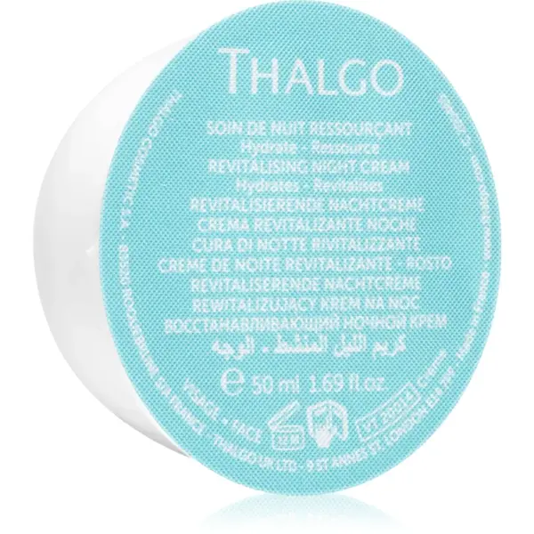 Thalgo Source Marine Revitalising Night Cream crema de noapte revitalizanta rezervă 50 ml