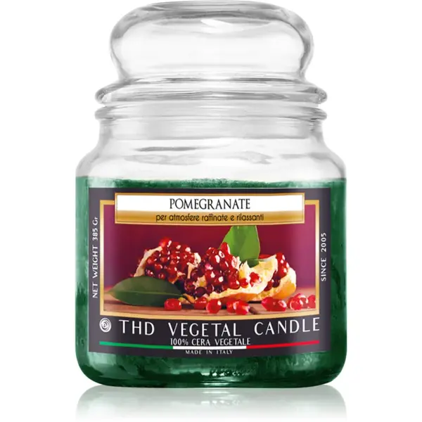 THD Italian Luxury Pomegranate lumânare parfumată 400 g